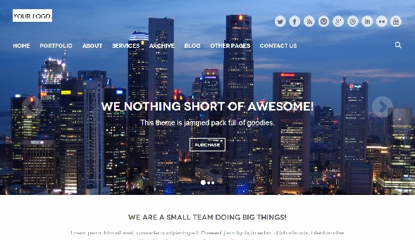 minimalistic Business Template