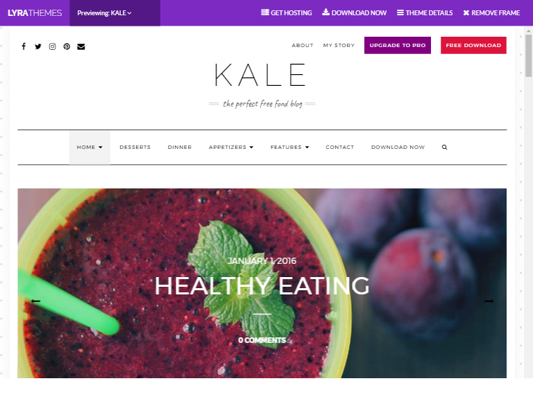 kale theme